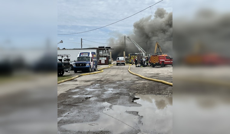 Clearwater Scrap Metal Facility Engulfed in Flames Following Hurricane Debris Mishandling