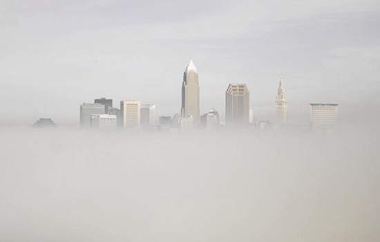 Cleveland Braces for Varied Weather: Dense Fog, Rain Showers and Possible Thunderstorms in the Forecast