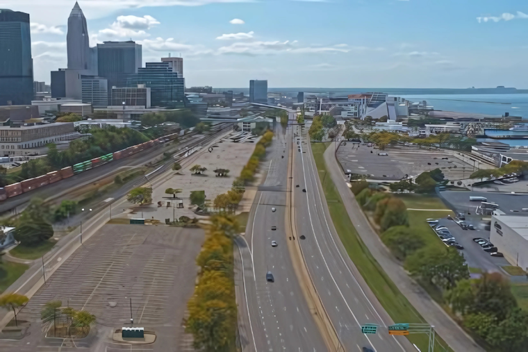 Cleveland Lands $60 Million INFRA Grant for North Coast Connector Pedestrian-Friendly Project