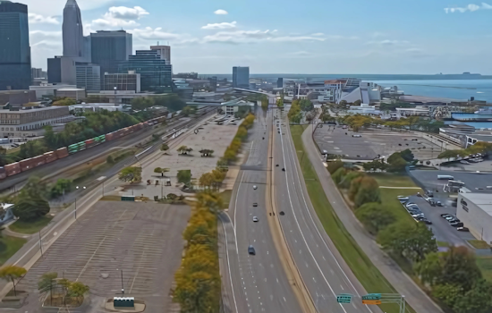 Cleveland Lands $60 Million INFRA Grant for North Coast Connector Pedestrian-Friendly Project