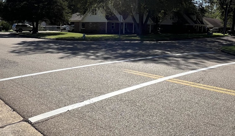Collierville Streets Sparkle with Safety, Town Refreshes Crosswalks Ahead of School Season