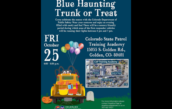 Colorado State Patrol and Public Safety Department to Host 'Blue Haunting – Trunk or Treat' Event in Denver