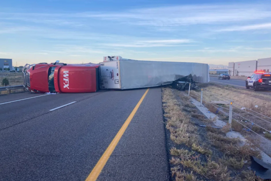 Commerce City Commotion, One Injured as Overturned Semi Blocks I-76, Snarls Traffic Near Denver