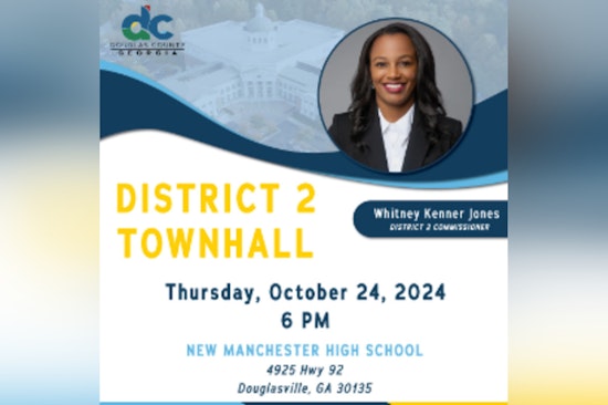 Commissioner Whitney Kenner Jones to Host District 2 Town Hall at New Manchester High School