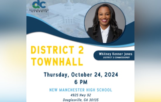 Commissioner Whitney Kenner Jones to Host District 2 Town Hall at New Manchester High School