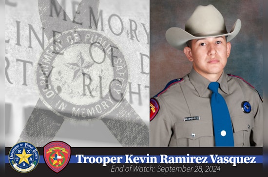 Community Mourns the Loss of Texas DPS Trooper Kevin Alexis Ramirez Vasquez in Hockley Memorial Service