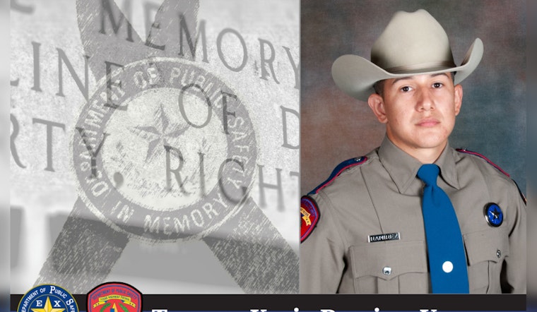 Community Mourns the Loss of Texas DPS Trooper Kevin Alexis Ramirez Vasquez in Hockley Memorial Service
