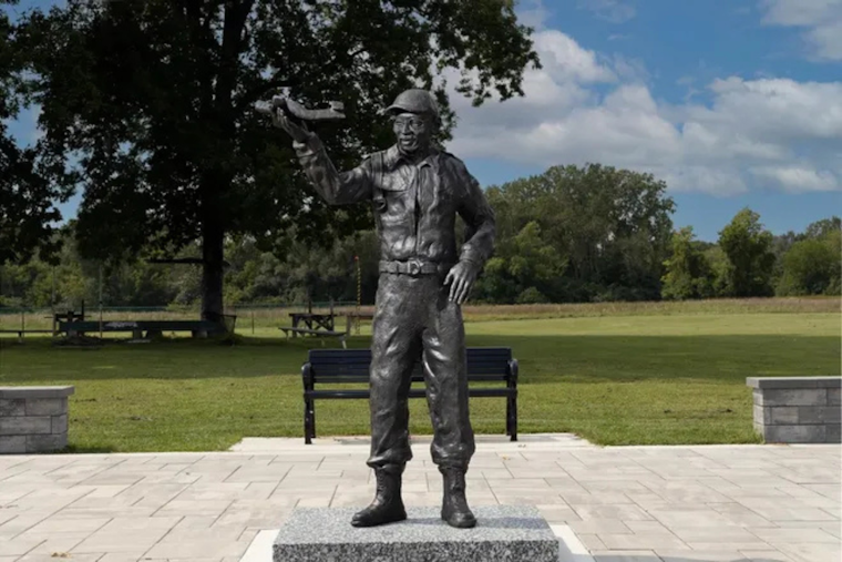 Community Pleads for Return of Stolen Tuskegee Airman Statue from Detroit's Rouge Park