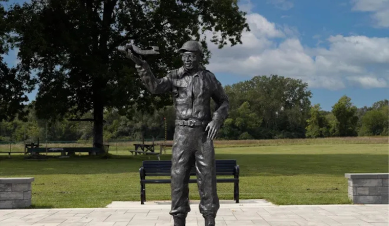 Community Pleads for Return of Stolen Tuskegee Airman Statue from Detroit's Rouge Park