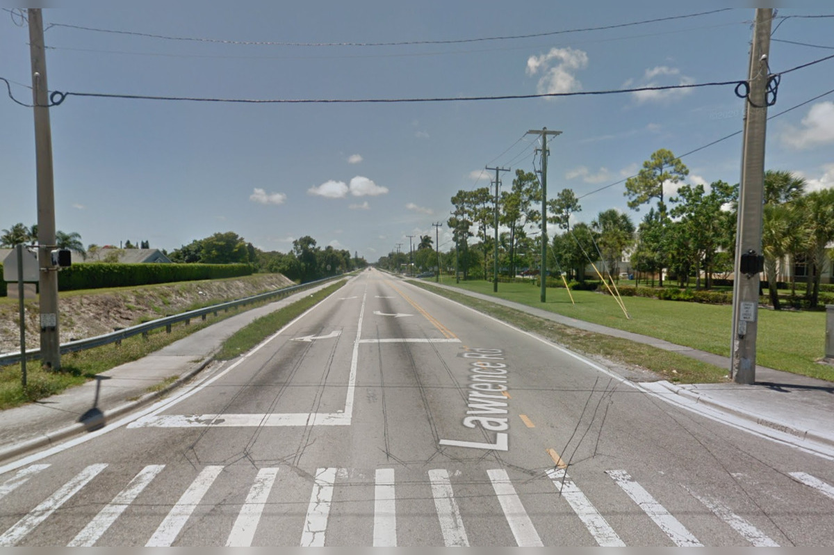 Commuter Alert, Northbound Lawrence Road Closure in Palm Beach County