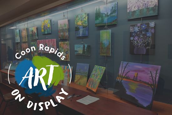 Coon Rapids City Hall Transforms into Art Gallery to Showcase Local Talent