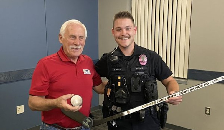 Coon Rapids Officer John Roth Honored by Minnesota Office of Traffic Safety for DUI Arrest Achievements
