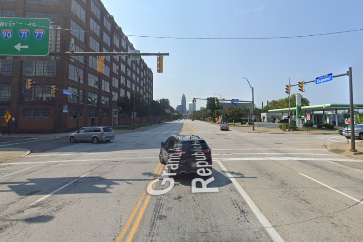 Cuyahoga County Sheriff's Deputy Involved in PostGame Downtown