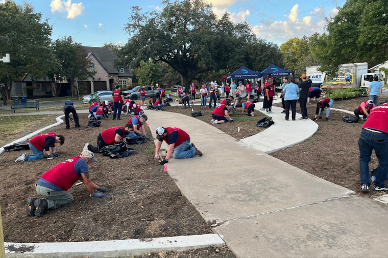 Dallas' Tietze Park Blooms with New Pollinator Garden Thanks to Lowe's Hometowns and Community Efforts