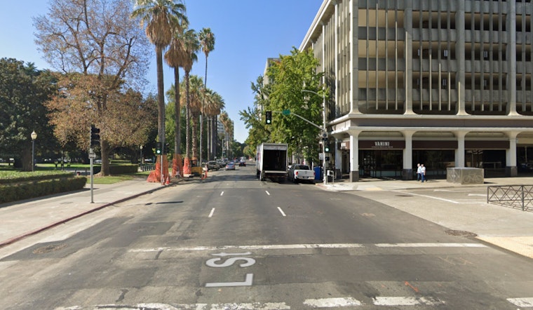 Davis Police Seek Public's Help to Identify Suspect Tearing Down Pride Flag on L Street