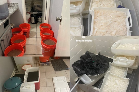 DEA and Houston Law Enforcement Dismantle $2M Meth Lab, Two Suspects Charged