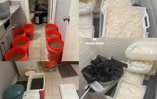 DEA and Houston Law Enforcement Dismantle $2M Meth Lab, Two Suspects Charged