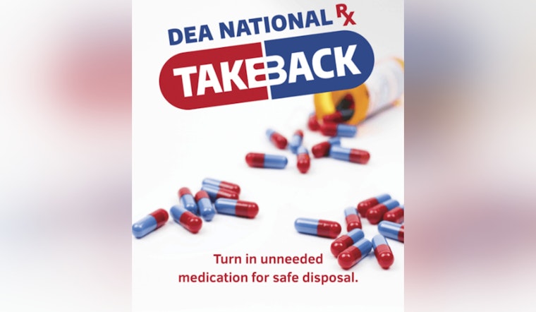 DEA's National Prescription Drug Take Back Day Offers Safe Disposal of Unused Meds on October 26