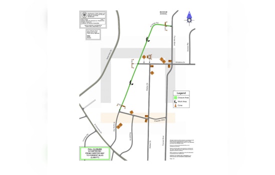 DeKalb County's North Carter Road Closure Extended by DWM Due to Water Main Project, Expect Traffic Delays