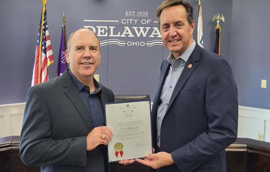 Delaware, Ohio Recognized for Excellence in Fiscal Practices with Prestigious State Auditor Award