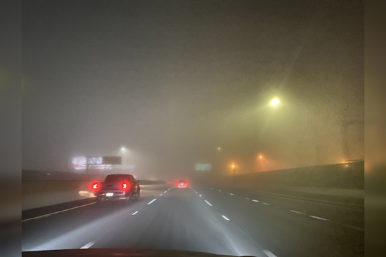 Dense Fog Advisory in Effect for LA Coastal Area, Motorists Urged to Exercise Caution on 710, 605 Corridors