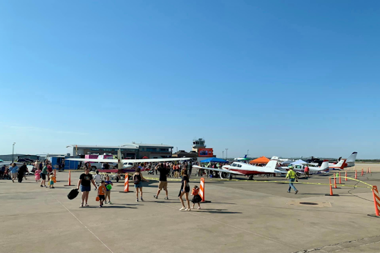 Denton Enterprise Airport Transforms Tarmac into Trick-or-Treat Paradise for 'Hallo-Wing' Festivities