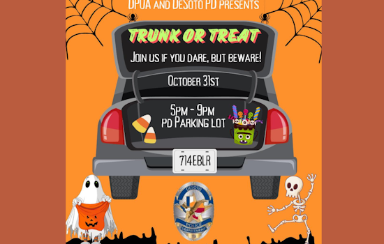 Desoto Police Department Conjures a Safe 'Trunk or Treat' Halloween Event for Local Families