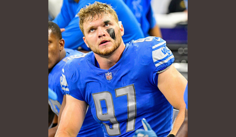 Detroit Lions Celebrate Win Amid Aidan Hutchinson's Serious Leg Injury, Team Optimistic After Successful Surgery