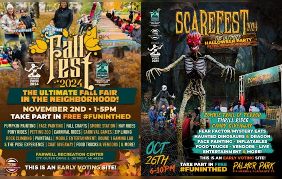 Detroit Unveils "ScareFest 2024" and "Fall Fest" with Haunted Trails, Live Music, and Civic Engagement