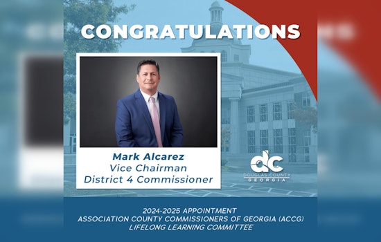 Douglas County Commissioner Mark Alcarez Appointed to ACCG's Lifelong Learning Committee