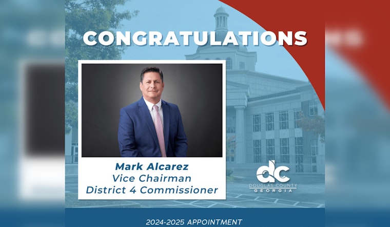 Douglas County Commissioner Mark Alcarez Appointed to ACCG's Lifelong Learning Committee