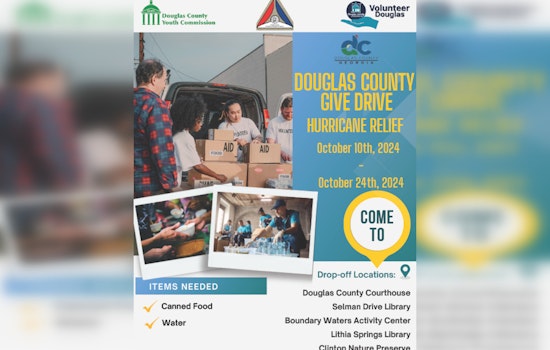 Douglas County Rallies to Support Hurricane Relief Efforts through Essential Donations Drive