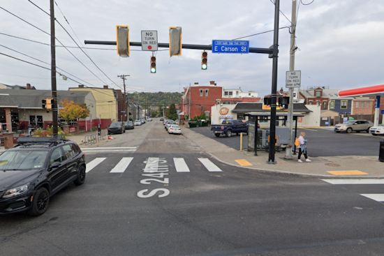 Driver Suspected of DUI Crashes into Gas Pump, Causes Fire at Pittsburgh's South Side Station