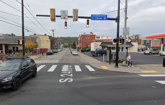 Driver Suspected of DUI Crashes into Gas Pump, Causes Fire at Pittsburgh's South Side Station