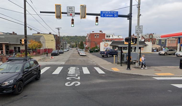 Driver Suspected of DUI Crashes into Gas Pump, Causes Fire at Pittsburgh's South Side Station