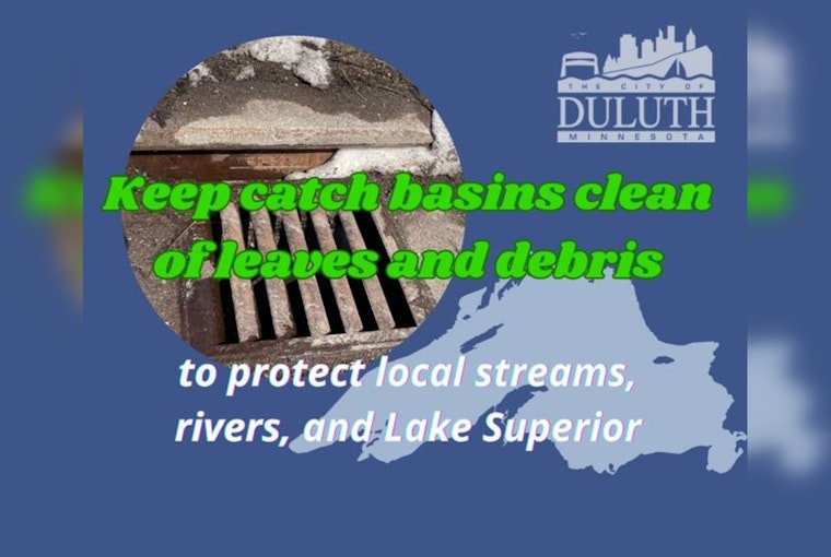 Duluth Calls for Community Vigilance to Protect Waterways as Winter Approaches