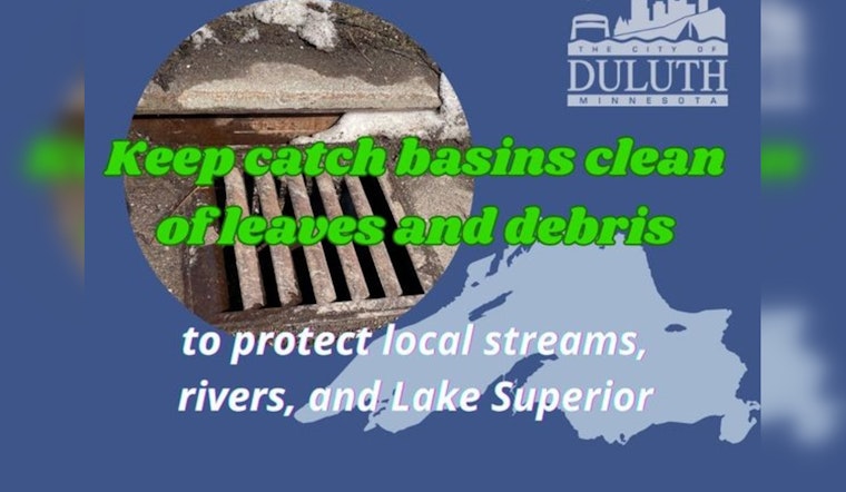 Duluth Calls for Community Vigilance to Protect Waterways as Winter Approaches
