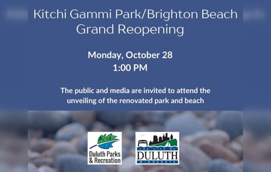 Duluth Celebrates the Grand Reopening of Revitalized Kitchi Gammi Park/Brighton Beach