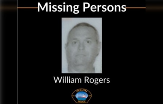 Duluth Police Confirm Safe Recovery of Missing 61-Year-Old William Rogers