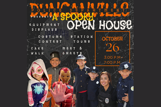 Duncanville Police Department Invites Community to Halloween Open House for Fun and Safety Education