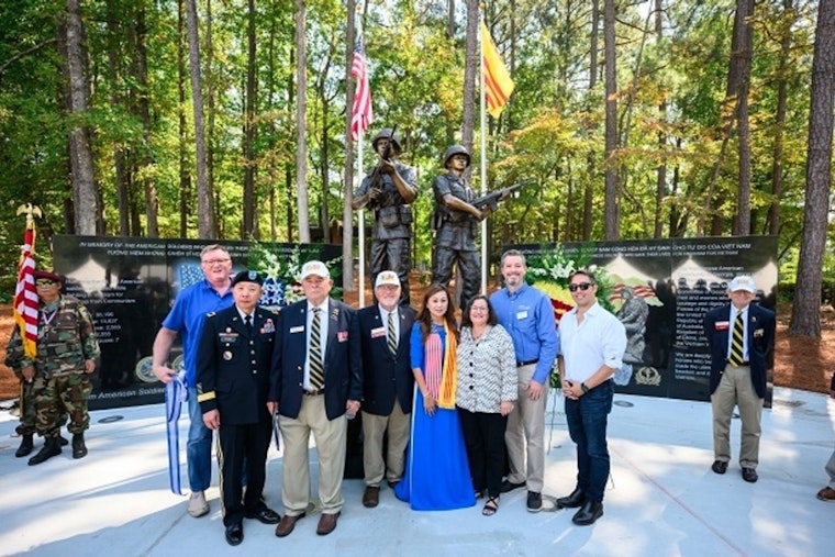 Dunwoody Honors Vietnamese and U.S. Soldiers with New Vietnam War Memorial at Brook Run Park