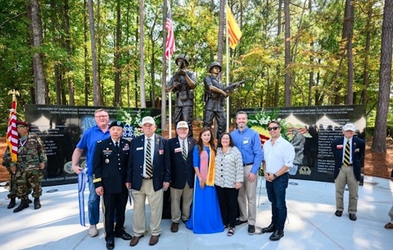 Dunwoody Honors Vietnamese and U.S. Soldiers with New Vietnam War Memorial at Brook Run Park