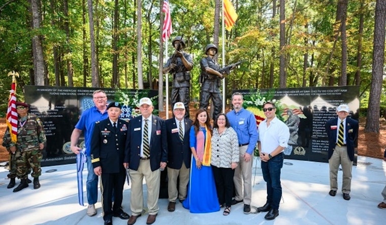 Dunwoody Honors Vietnamese and U.S. Soldiers with New Vietnam War Memorial at Brook Run Park