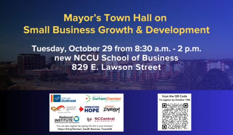 Durham Mayor Spearheads Business Growth Event at NCCU for Entrepreneurs