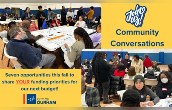 Durham Residents Invited to Shape City Budget in Community Conversations With Perks