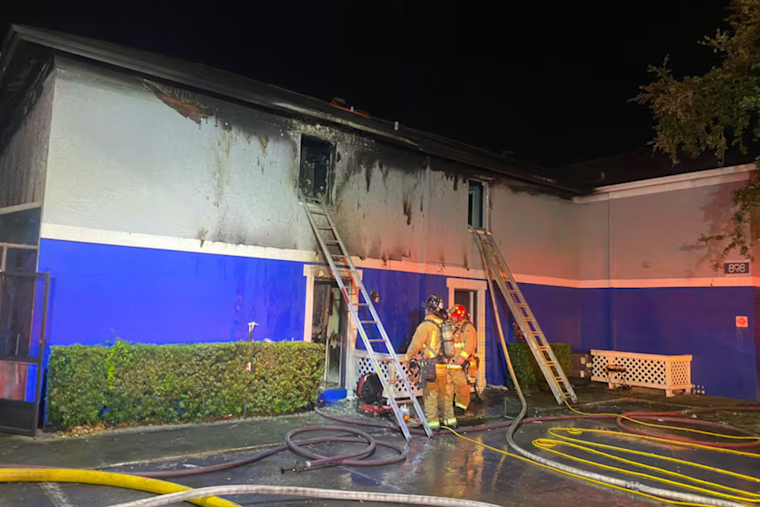 Early Morning Blaze Displaces Seven in Altamonte Springs Apartment Fire