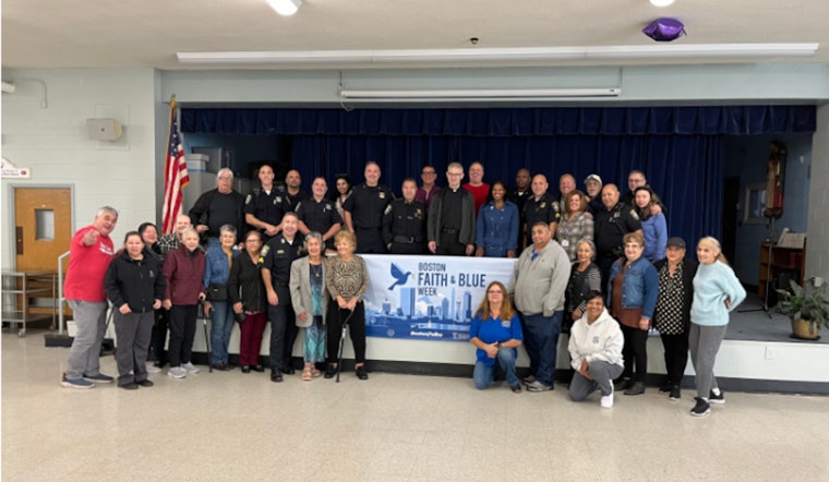 East Boston's Sacred Heart Parish Hosts Faith and Blue Coffee with a Cop Event to Strengthen Community Bonds