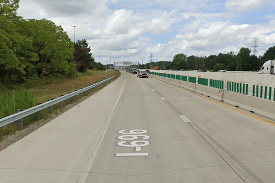 Eastbound I-696 Reopens After Early Morning Semi-Truck Jackknife Incident Near M-5