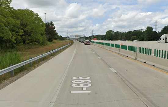 Eastbound I-696 Reopens After Early Morning Semi-Truck Jackknife Incident Near M-5