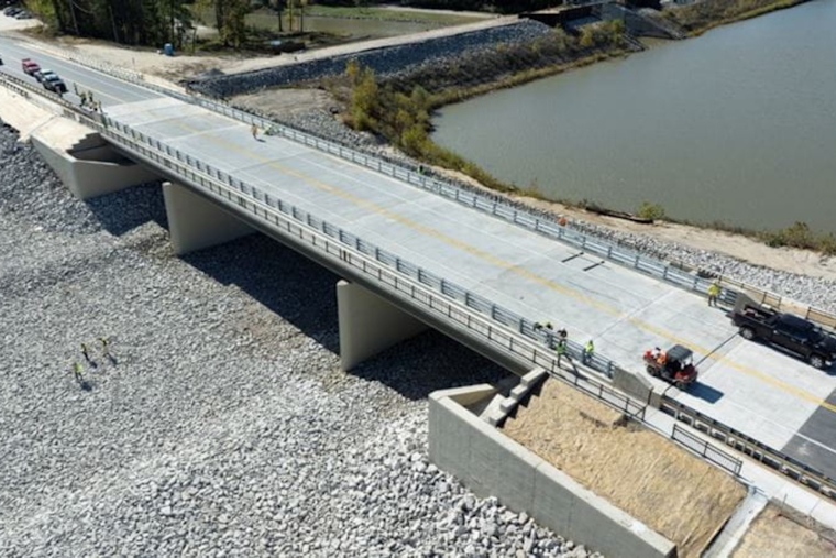 Edenville Celebrates the Opening of New M-30 Causeway Bridge Over Tobacco River After 2020 Flood Damage